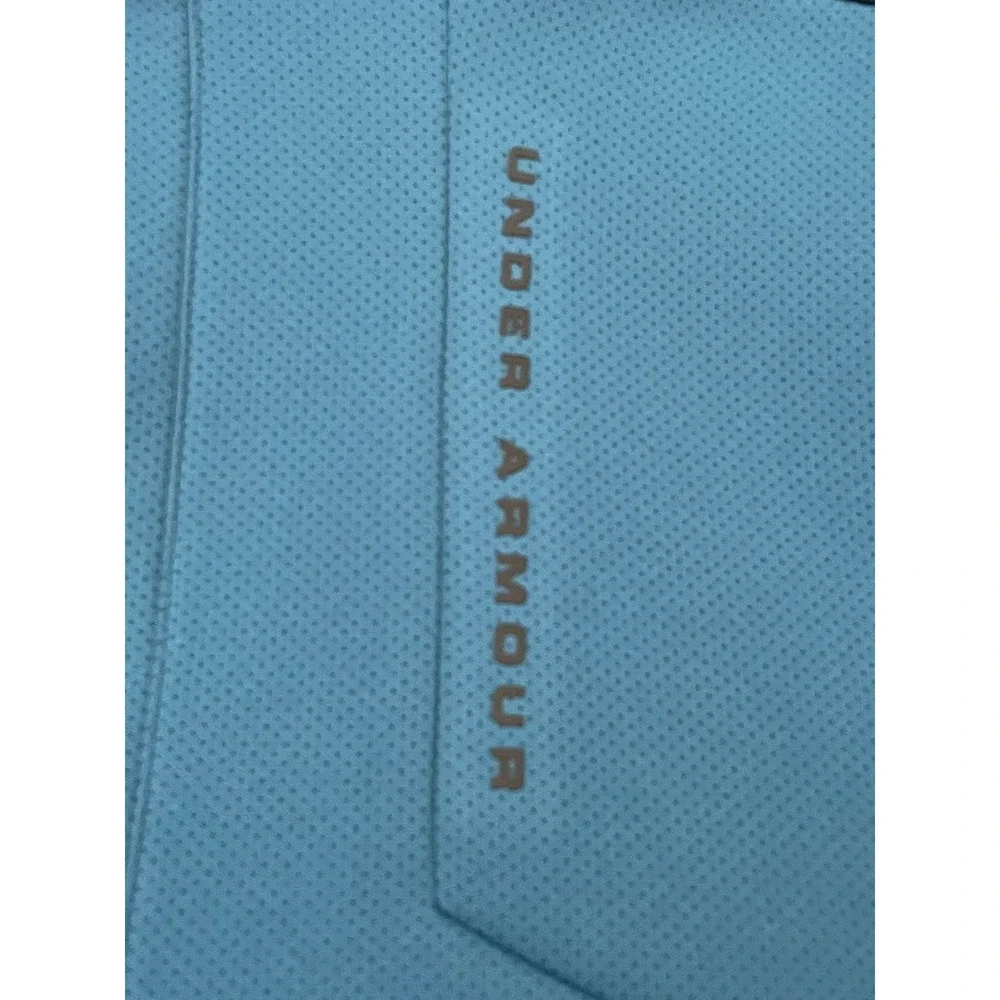 Under Armour UA Storm Daytona 1/2 Zip Golf Pullover XL Blue Wicking Pockets
